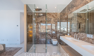 Penthouse de première classe à vendre avec piscine privée et vue panoramique sur la mer dans les collines de Marbella - Benahavis 58493 