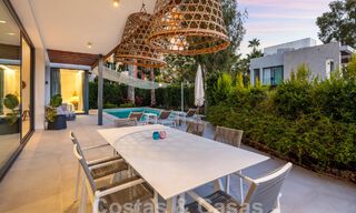 Villa contemporaine à vendre dans une urbanisation protégée sur le nouveau Golden Mile entre Marbella et Estepona 57856 