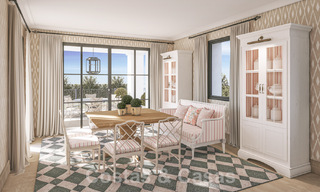 Nouvelle villa méditerranéenne de luxe à vendre avec vue panoramique sur le golf et la mer dans un complexe de golf 5 étoiles sur la Costa del Sol 57781 