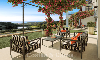 Nouvelle villa méditerranéenne de luxe à vendre avec vue panoramique sur le golf et la mer dans un complexe de golf 5 étoiles sur la Costa del Sol 57783 