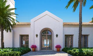 Nouvelle villa méditerranéenne de luxe à vendre avec vue panoramique sur le golf et la mer dans un complexe de golf 5 étoiles sur la Costa del Sol 57785 