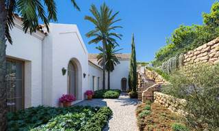 Nouvelle villa méditerranéenne de luxe à vendre avec vue panoramique sur le golf et la mer dans un complexe de golf 5 étoiles sur la Costa del Sol 57786 