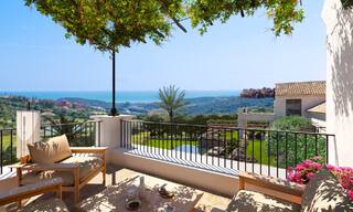 Nouvelle villa méditerranéenne de luxe à vendre avec vue panoramique sur le golf et la mer dans un complexe de golf 5 étoiles sur la Costa del Sol 57789