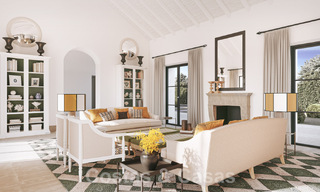 Nouvelle villa méditerranéenne de luxe à vendre avec vue panoramique sur le golf et la mer dans un complexe de golf 5 étoiles sur la Costa del Sol 57790 