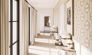 Nouvelle villa méditerranéenne de luxe à vendre avec vue panoramique sur le golf et la mer dans un complexe de golf 5 étoiles sur la Costa del Sol 57795 