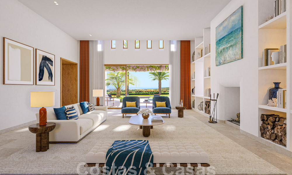 Luxueuse villa moderne de construction neuve à vendre dans un endroit privilégié d'une station de golf cinq étoiles, Costa del Sol 57727