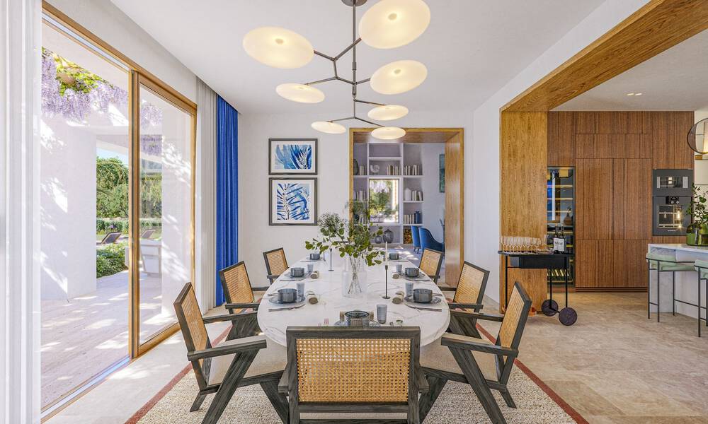 Luxueuse villa moderne de construction neuve à vendre dans un endroit privilégié d'une station de golf cinq étoiles, Costa del Sol 57734