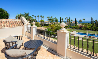 Charmante villa de luxe à vendre avec un style architectural méditerranéen traditionnel sur le nouveau Golden Mile entre Marbella et Estepona 57829 