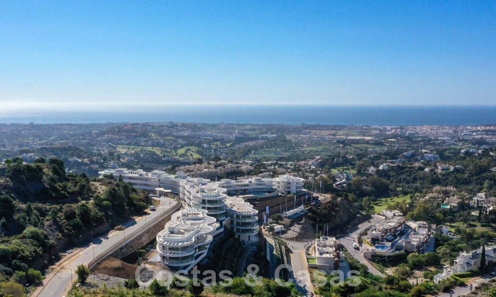 Prestigieux appartement de luxe à vendre avec vue imprenable sur la mer, le golf et les montagnes à Marbella - Benahavis 58420