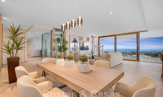 Prestigieux appartement de luxe à vendre avec vue imprenable sur la mer, le golf et les montagnes à Marbella - Benahavis 58423 