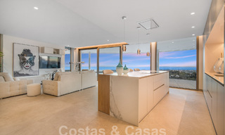 Prestigieux appartement de luxe à vendre avec vue imprenable sur la mer, le golf et les montagnes à Marbella - Benahavis 58426 