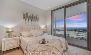 Prestigieux appartement de luxe à vendre avec vue imprenable sur la mer, le golf et les montagnes à Marbella - Benahavis 58427 