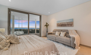 Prestigieux appartement de luxe à vendre avec vue imprenable sur la mer, le golf et les montagnes à Marbella - Benahavis 58429 