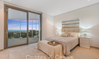 Prestigieux appartement de luxe à vendre avec vue imprenable sur la mer, le golf et les montagnes à Marbella - Benahavis 58432 