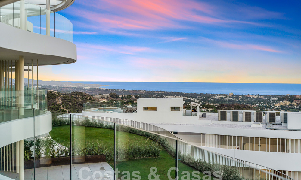 Prestigieux appartement de luxe à vendre avec vue imprenable sur la mer, le golf et les montagnes à Marbella - Benahavis 58437