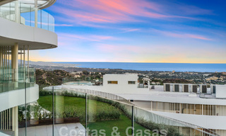 Prestigieux appartement de luxe à vendre avec vue imprenable sur la mer, le golf et les montagnes à Marbella - Benahavis 58437 