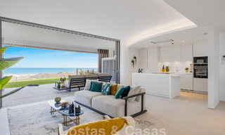 Appartement de jardin flambant neuf avec un concept innovant à vendre dans un grand complexe de golf et de nature à Marbella - Benahavis 58316 