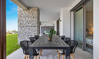 Appartement de jardin flambant neuf avec un concept innovant à vendre dans un grand complexe de golf et de nature à Marbella - Benahavis 58320 