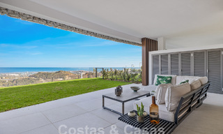 Appartement de jardin flambant neuf avec un concept innovant à vendre dans un grand complexe de golf et de nature à Marbella - Benahavis 58322 