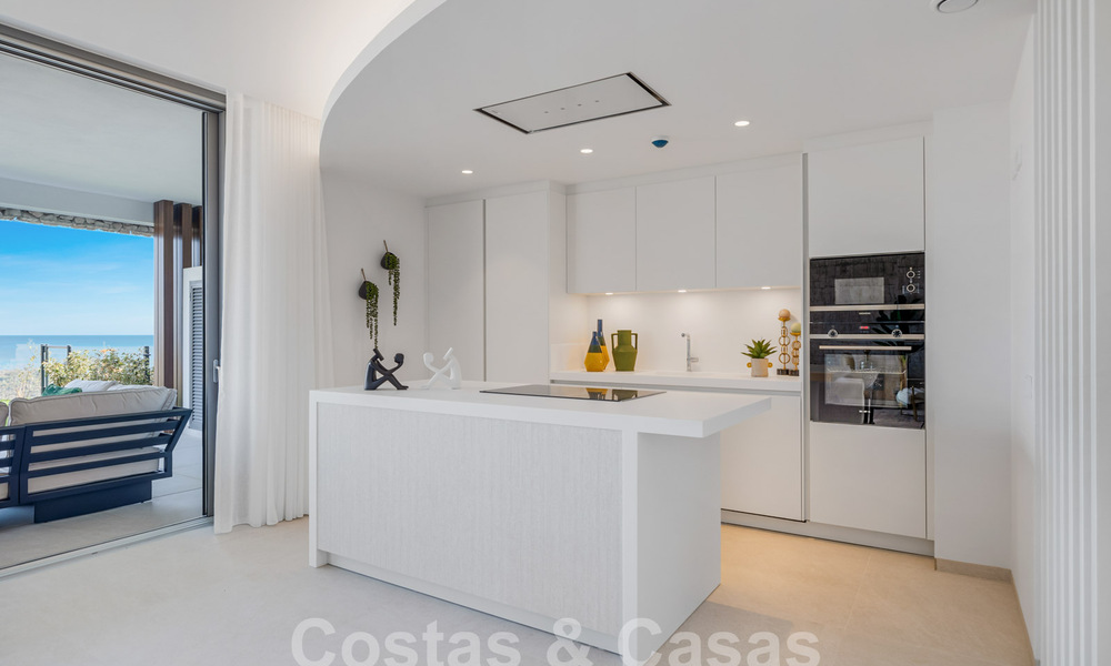 Appartement de jardin flambant neuf avec un concept innovant à vendre dans un grand complexe de golf et de nature à Marbella - Benahavis 58327
