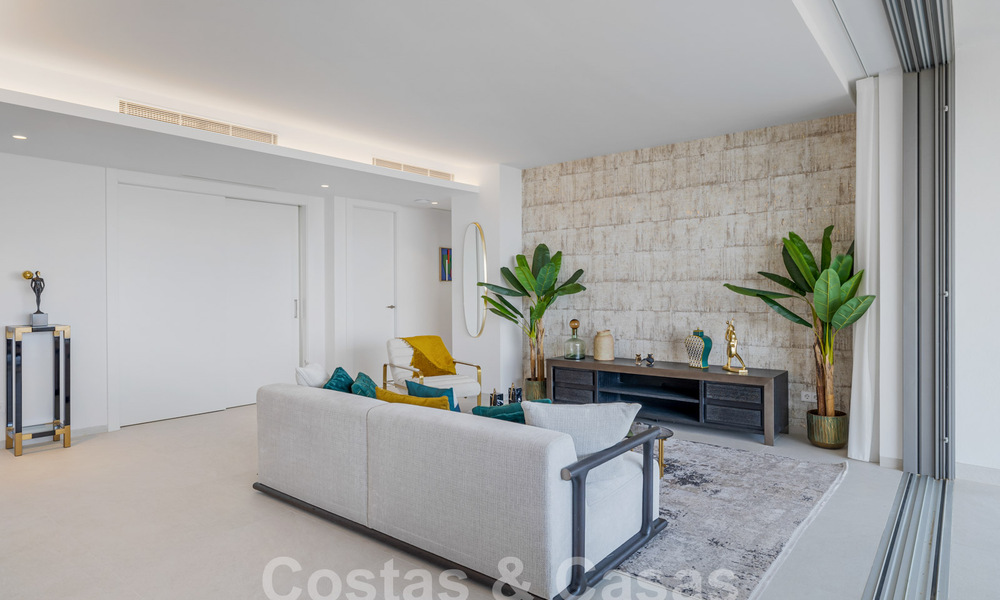 Appartement de jardin flambant neuf avec un concept innovant à vendre dans un grand complexe de golf et de nature à Marbella - Benahavis 58338