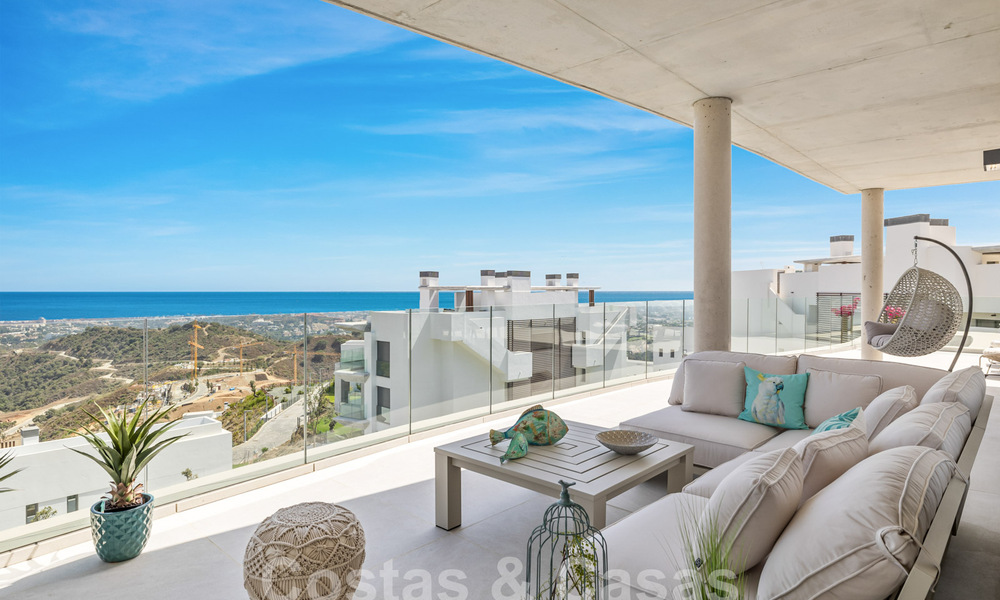 Penthouse moderniste neuf à vendre dans un complexe golfique exclusif sur les hauteurs de Marbella - Benahavis 58372