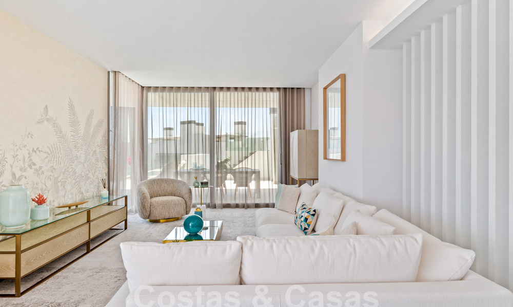 Penthouse moderniste neuf à vendre dans un complexe golfique exclusif sur les hauteurs de Marbella - Benahavis 58374