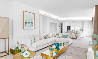 Penthouse moderniste neuf à vendre dans un complexe golfique exclusif sur les hauteurs de Marbella - Benahavis 58377 