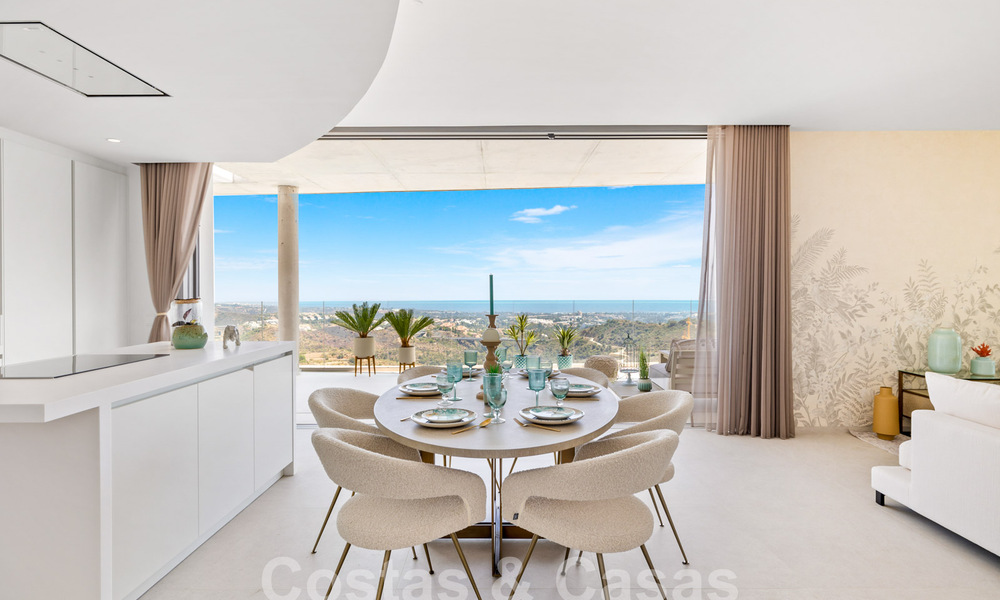 Penthouse moderniste neuf à vendre dans un complexe golfique exclusif sur les hauteurs de Marbella - Benahavis 58382
