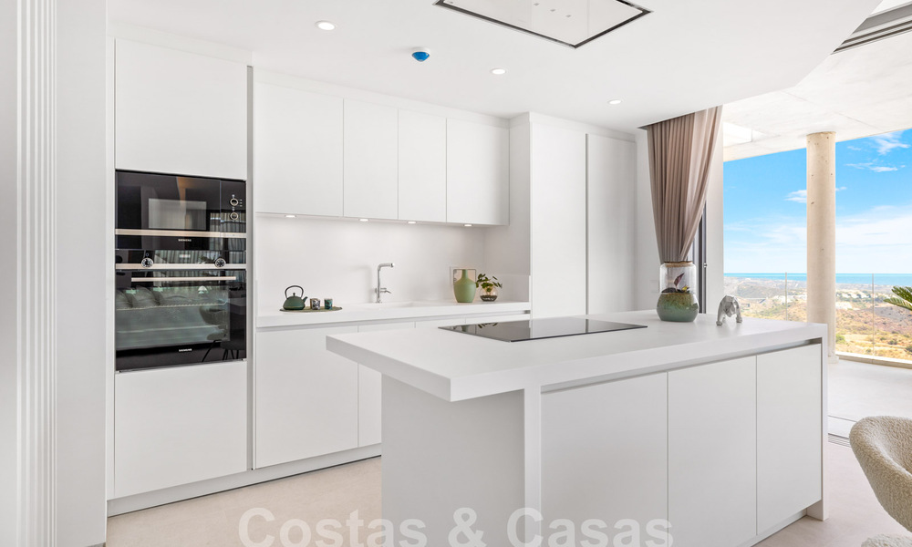 Penthouse moderniste neuf à vendre dans un complexe golfique exclusif sur les hauteurs de Marbella - Benahavis 58383