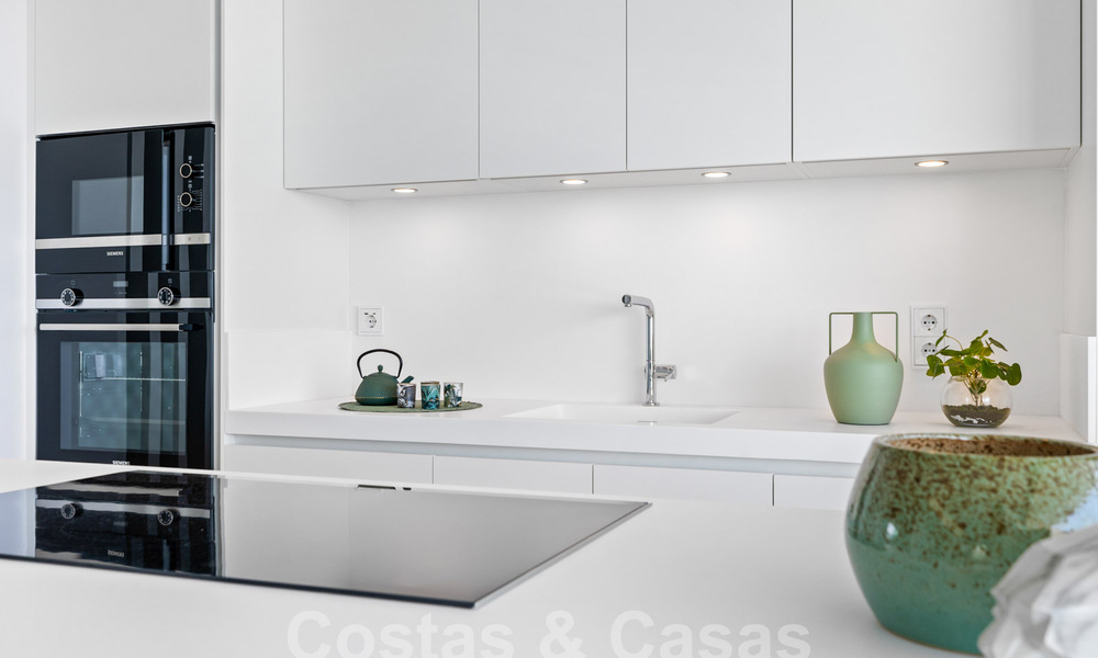 Penthouse moderniste neuf à vendre dans un complexe golfique exclusif sur les hauteurs de Marbella - Benahavis 58387