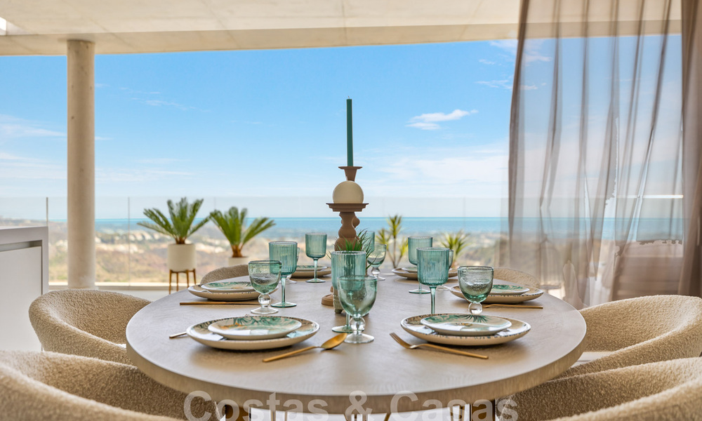 Penthouse moderniste neuf à vendre dans un complexe golfique exclusif sur les hauteurs de Marbella - Benahavis 58388