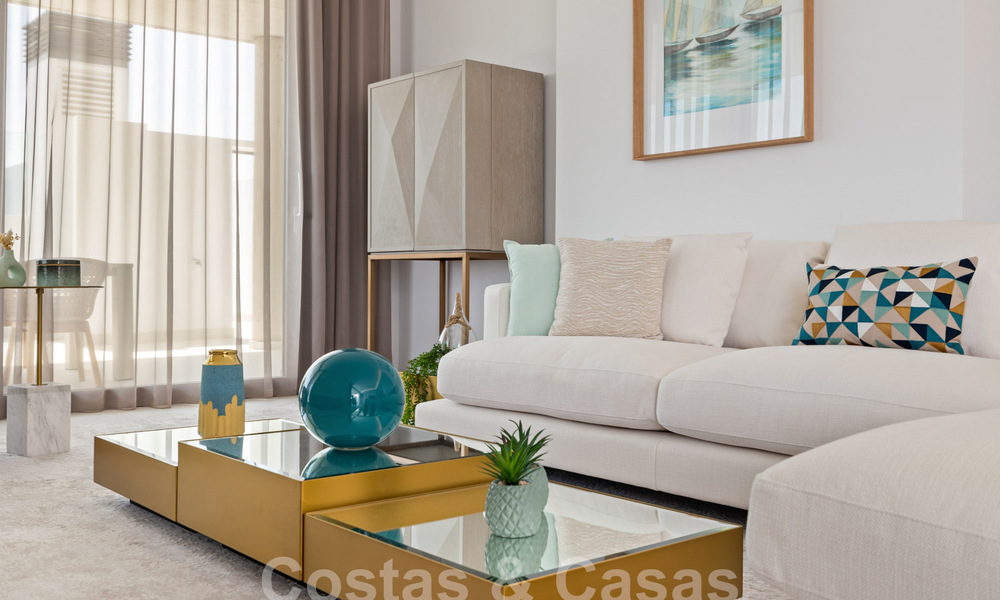 Penthouse moderniste neuf à vendre dans un complexe golfique exclusif sur les hauteurs de Marbella - Benahavis 58389