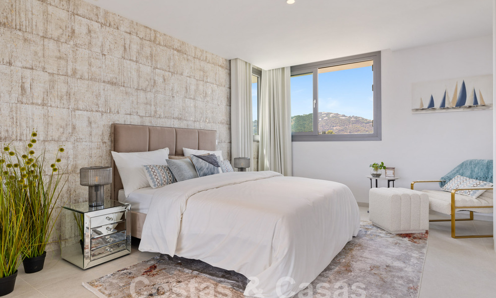 Penthouse moderniste neuf à vendre dans un complexe golfique exclusif sur les hauteurs de Marbella - Benahavis 58391