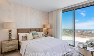 Penthouse moderniste neuf à vendre dans un complexe golfique exclusif sur les hauteurs de Marbella - Benahavis 58397 
