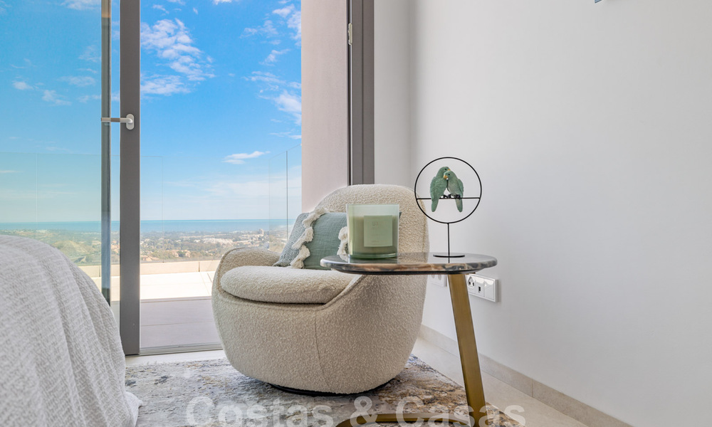 Penthouse moderniste neuf à vendre dans un complexe golfique exclusif sur les hauteurs de Marbella - Benahavis 58398