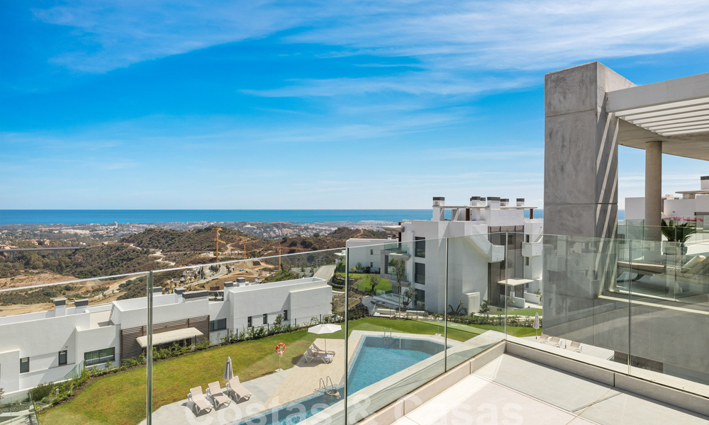 Penthouse moderniste neuf à vendre dans un complexe golfique exclusif sur les hauteurs de Marbella - Benahavis 58408