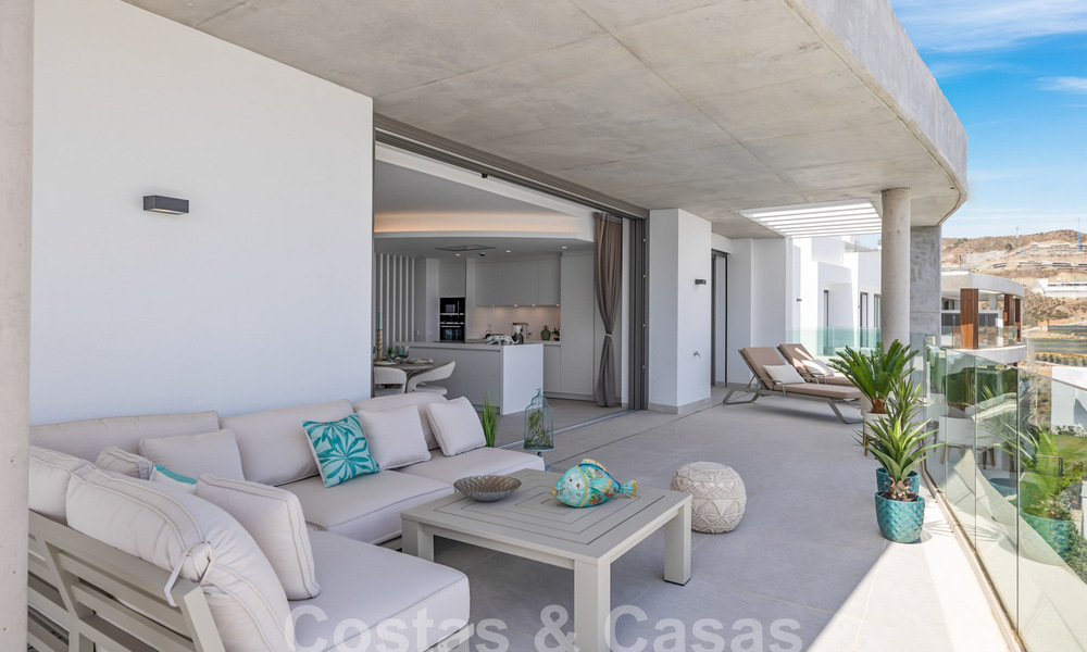 Penthouse moderniste neuf à vendre dans un complexe golfique exclusif sur les hauteurs de Marbella - Benahavis 58412