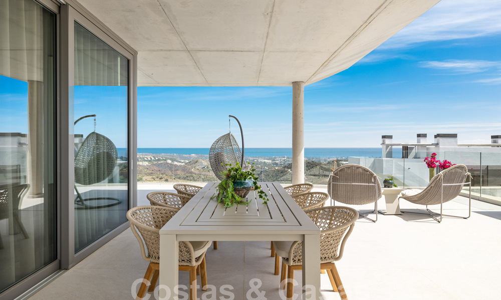 Penthouse moderniste neuf à vendre dans un complexe golfique exclusif sur les hauteurs de Marbella - Benahavis 58416