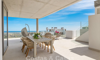 Penthouse moderniste neuf à vendre dans un complexe golfique exclusif sur les hauteurs de Marbella - Benahavis 58417 