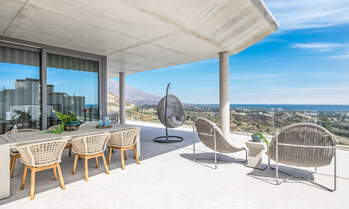 Penthouse moderniste neuf à vendre dans un complexe golfique exclusif sur les hauteurs de Marbella - Benahavis 58418