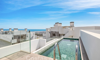 Penthouse moderniste neuf à vendre dans un complexe golfique exclusif sur les hauteurs de Marbella - Benahavis 58419 