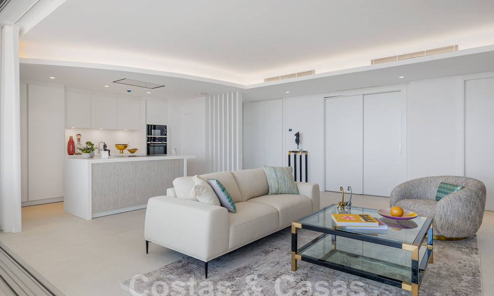 Superbe appartement neuf à vendre avec vue phénoménale sur la mer, le golf et les montagnes, Marbella - Benahavis 58342