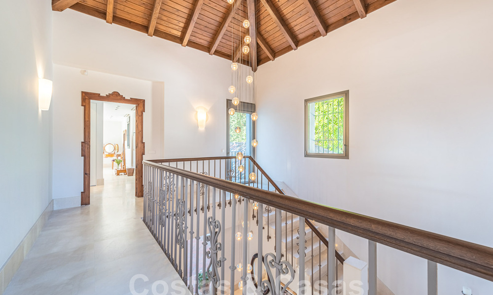 Villa méditerranéenne à vendre à distance de marche de la plage sur le Nouveau Mille d'Or entre Marbella et Estepona 57909