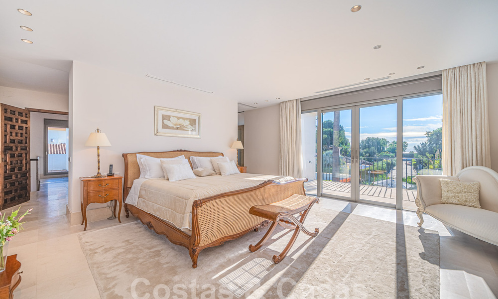 Villa méditerranéenne à vendre à distance de marche de la plage sur le Nouveau Mille d'Or entre Marbella et Estepona 57912