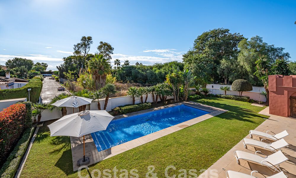 Villa méditerranéenne à vendre à distance de marche de la plage sur le Nouveau Mille d'Or entre Marbella et Estepona 57913