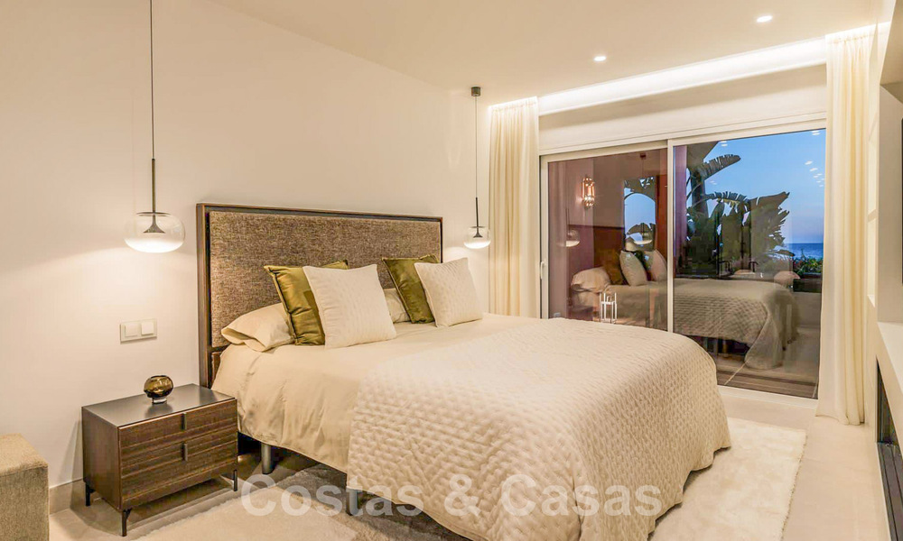 Appartement de jardin à vendre avec vue sur la mer dans un complexe de plage emblématique sur le nouveau Golden Mile entre San Pedro et Estepona 57938