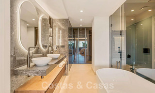 Appartement de jardin à vendre avec vue sur la mer dans un complexe de plage emblématique sur le nouveau Golden Mile entre San Pedro et Estepona 57939 