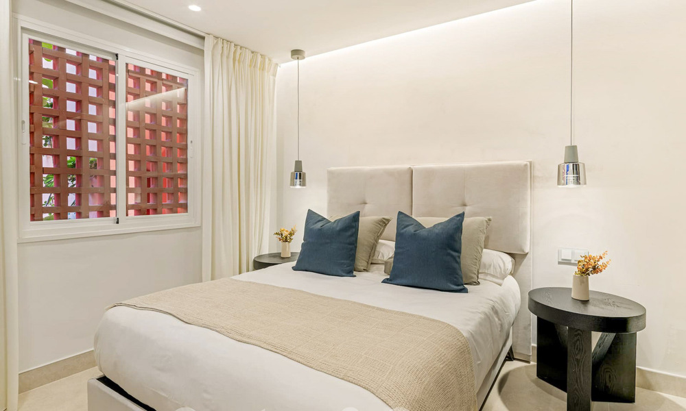 Appartement de jardin à vendre avec vue sur la mer dans un complexe de plage emblématique sur le nouveau Golden Mile entre San Pedro et Estepona 57949