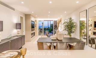Appartement de jardin à vendre avec vue sur la mer dans un complexe de plage emblématique sur le nouveau Golden Mile entre San Pedro et Estepona 57950 